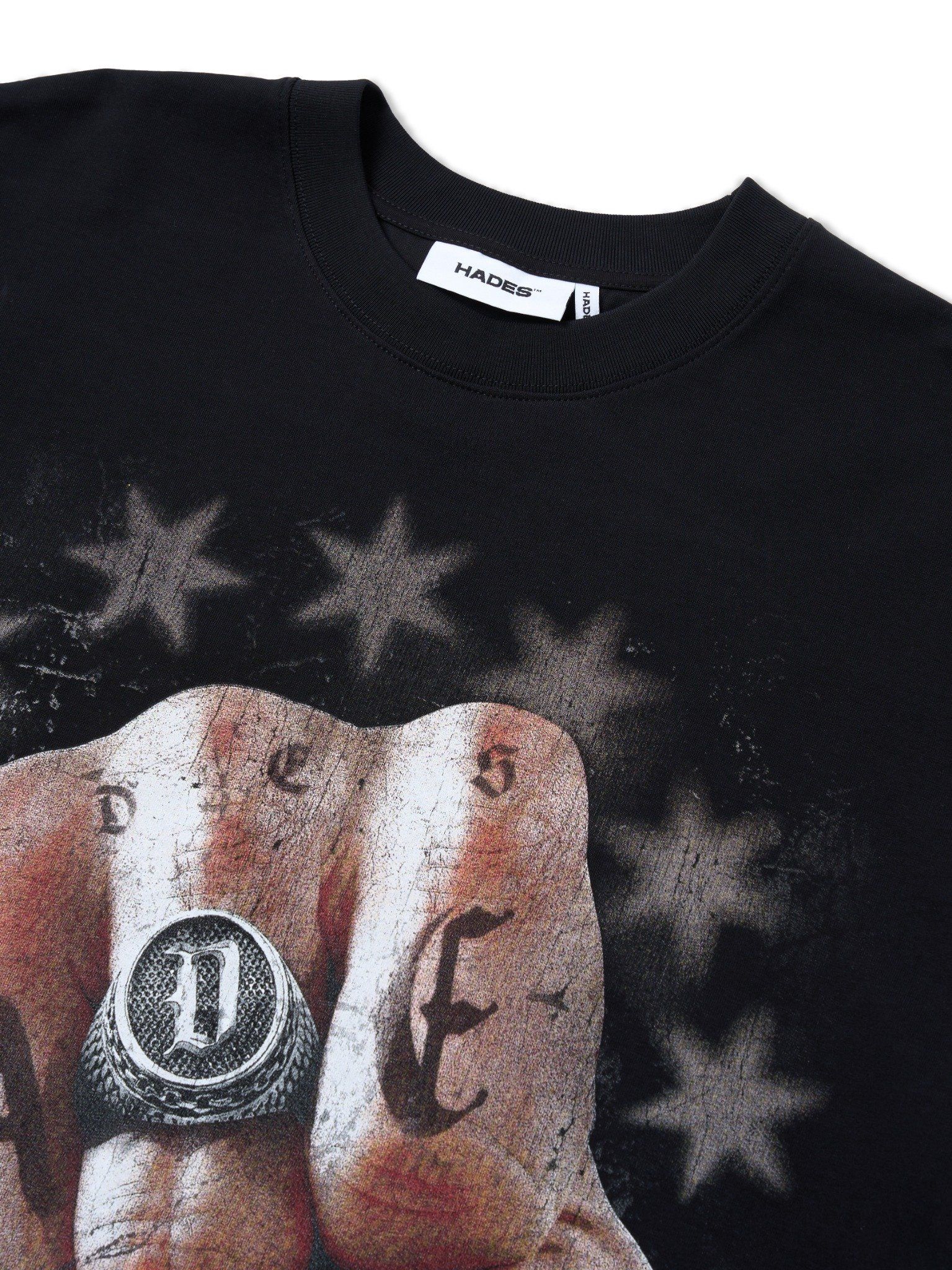 HADES VALOR GRIP TEE - BLACK
