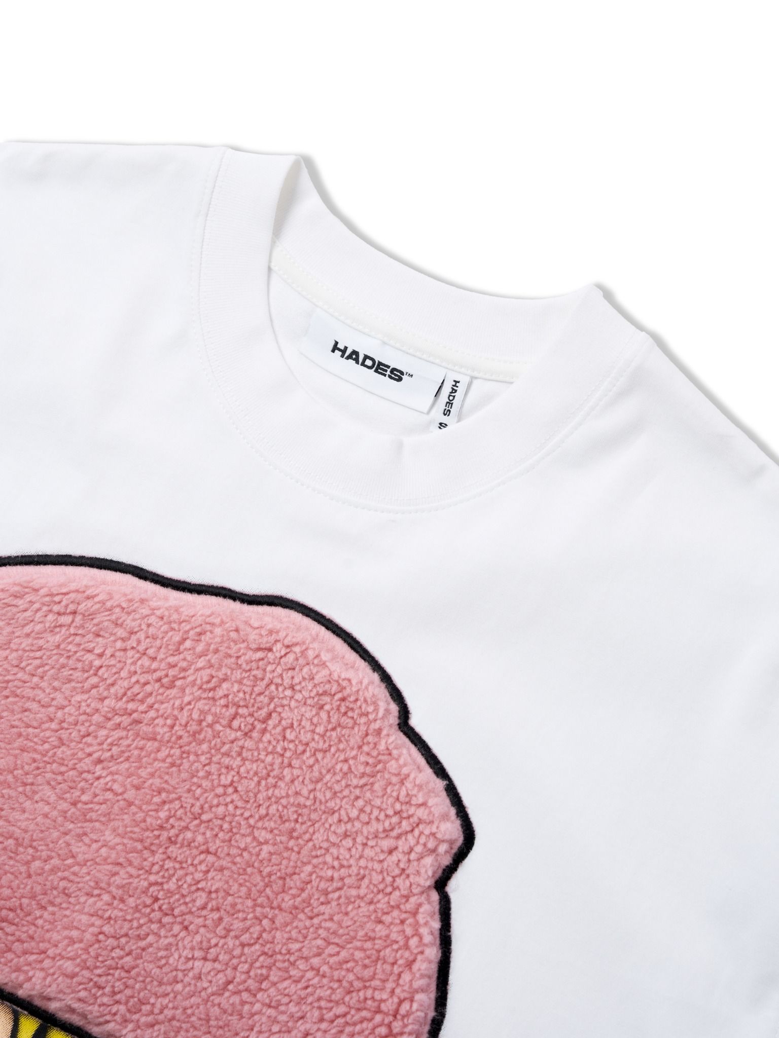 HADES FLUFFY GRILL TEE - TRẮNG