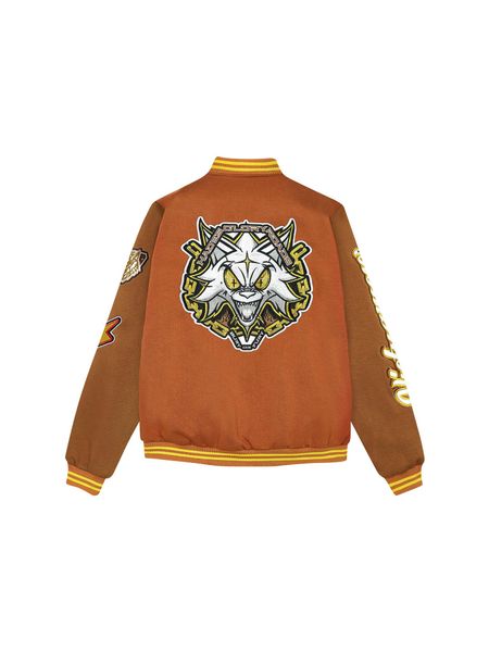  GLORY ROAD BROWN VARSITY JACKET 