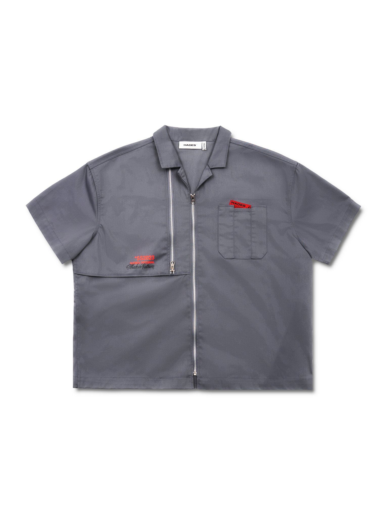 TRACER SLEEVES BOXY SHIRT