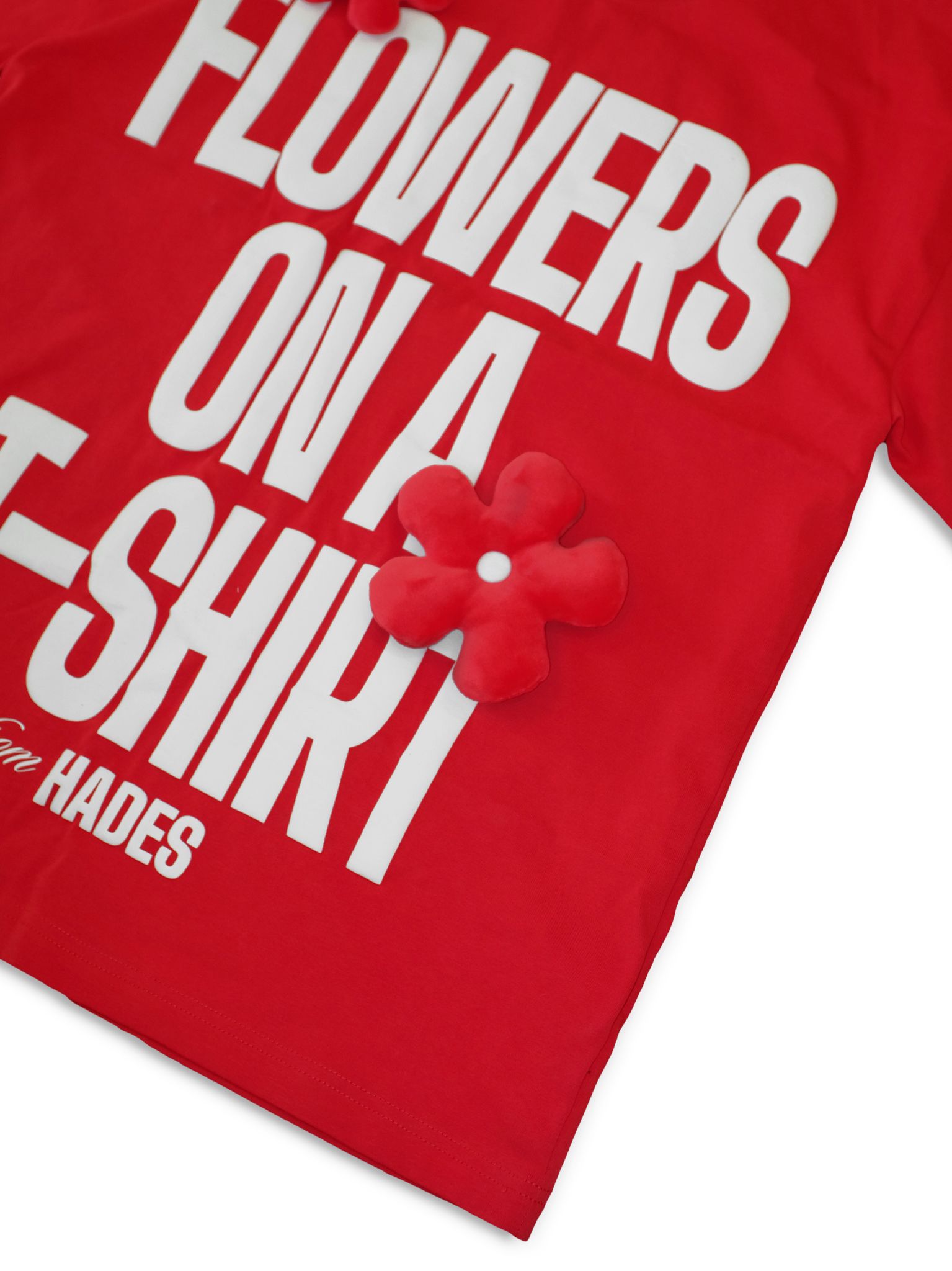  HADES FLEURS RED TEE 