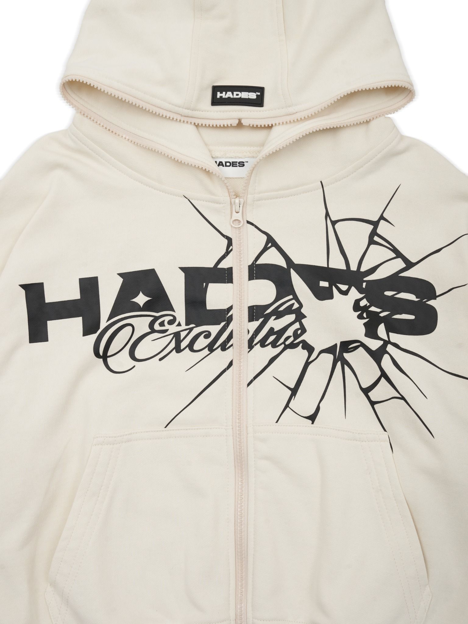 SERAPHIC PEARLS ZIP HOODIE