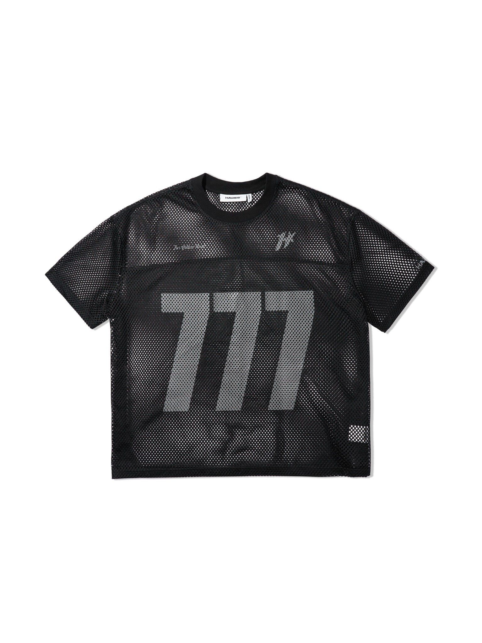 HADES 777 JERSEY MESH - BLACK