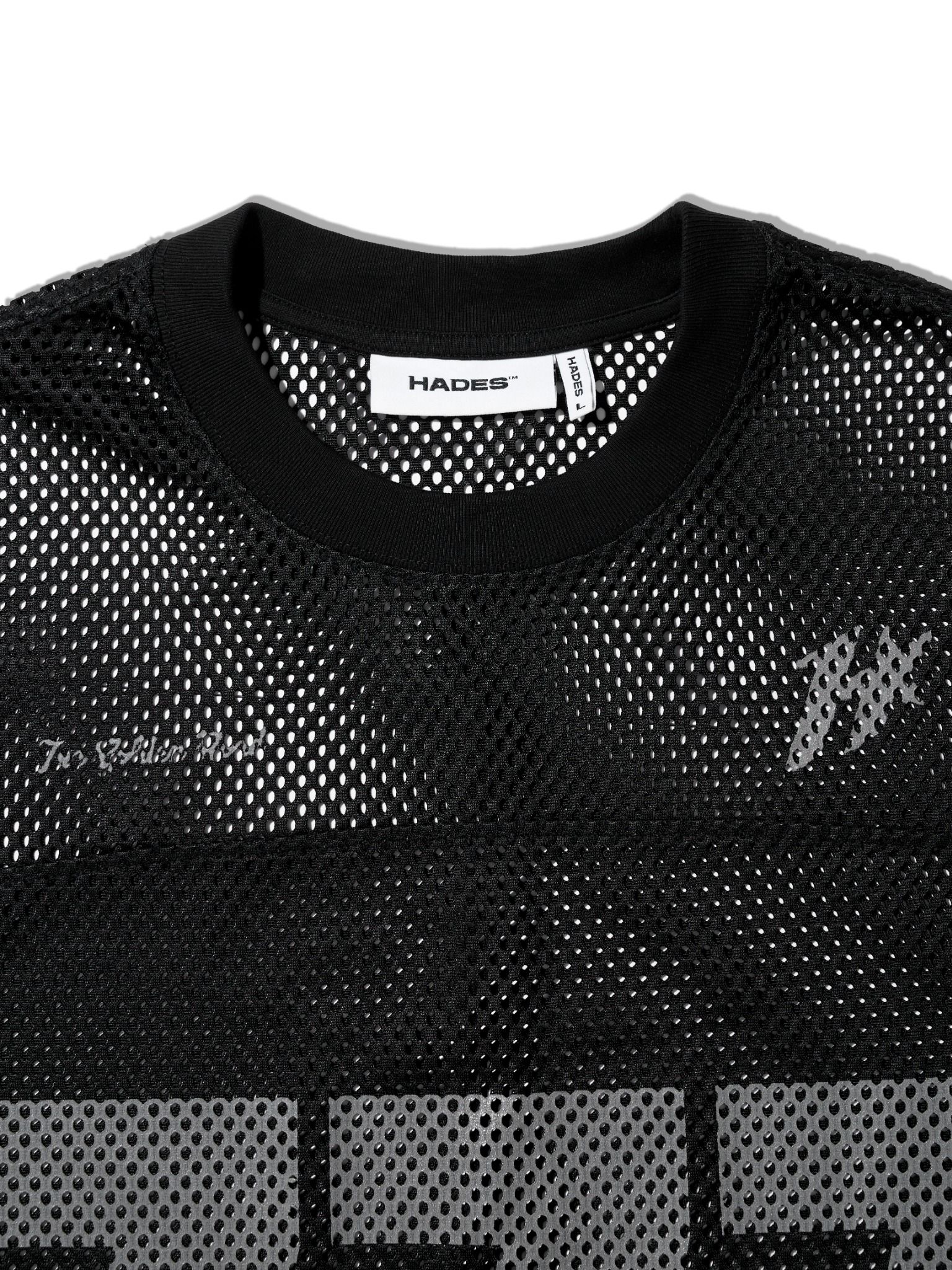 HADES 777 JERSEY MESH - BLACK