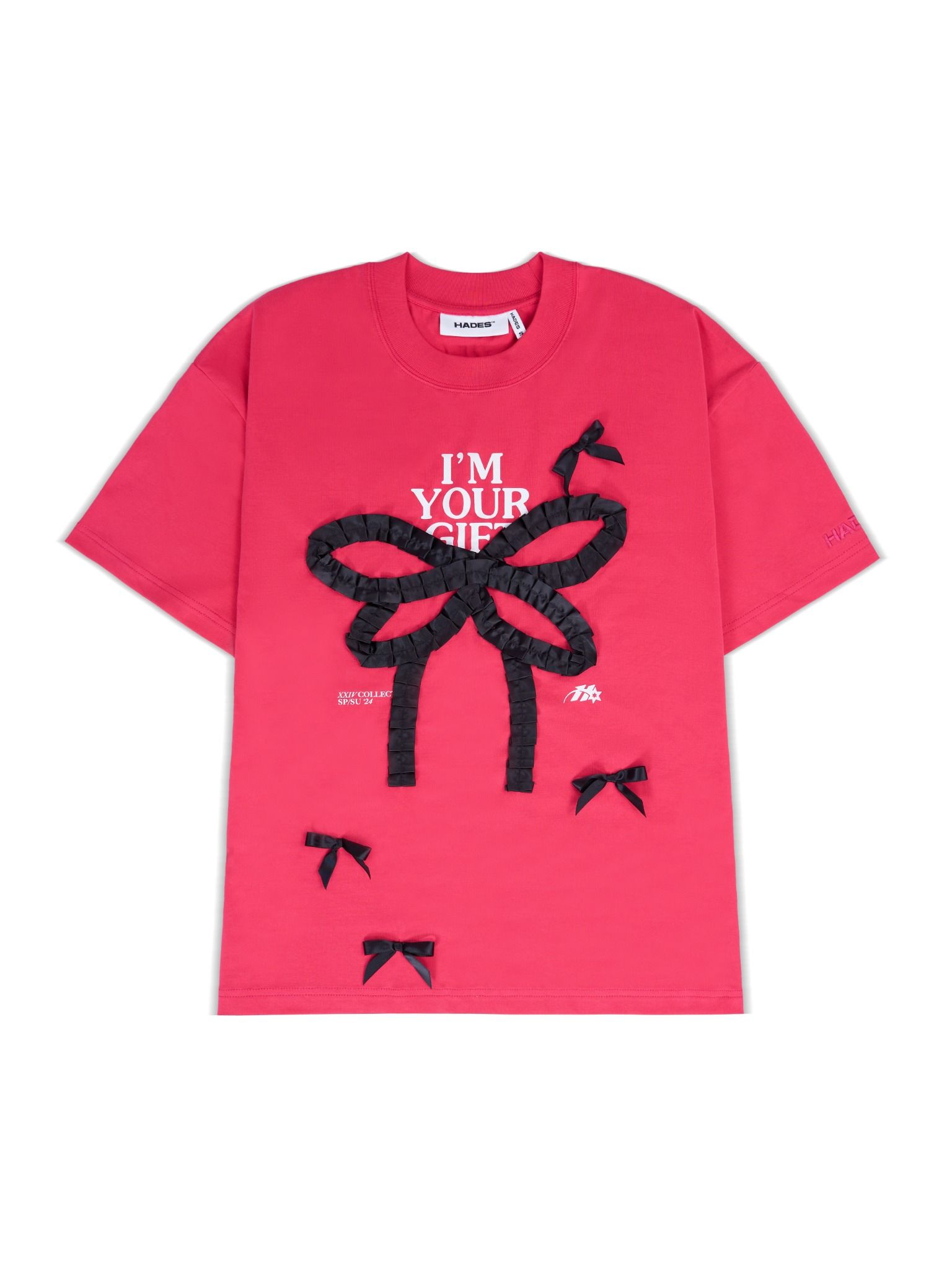 HADES CERISE BOW TEE