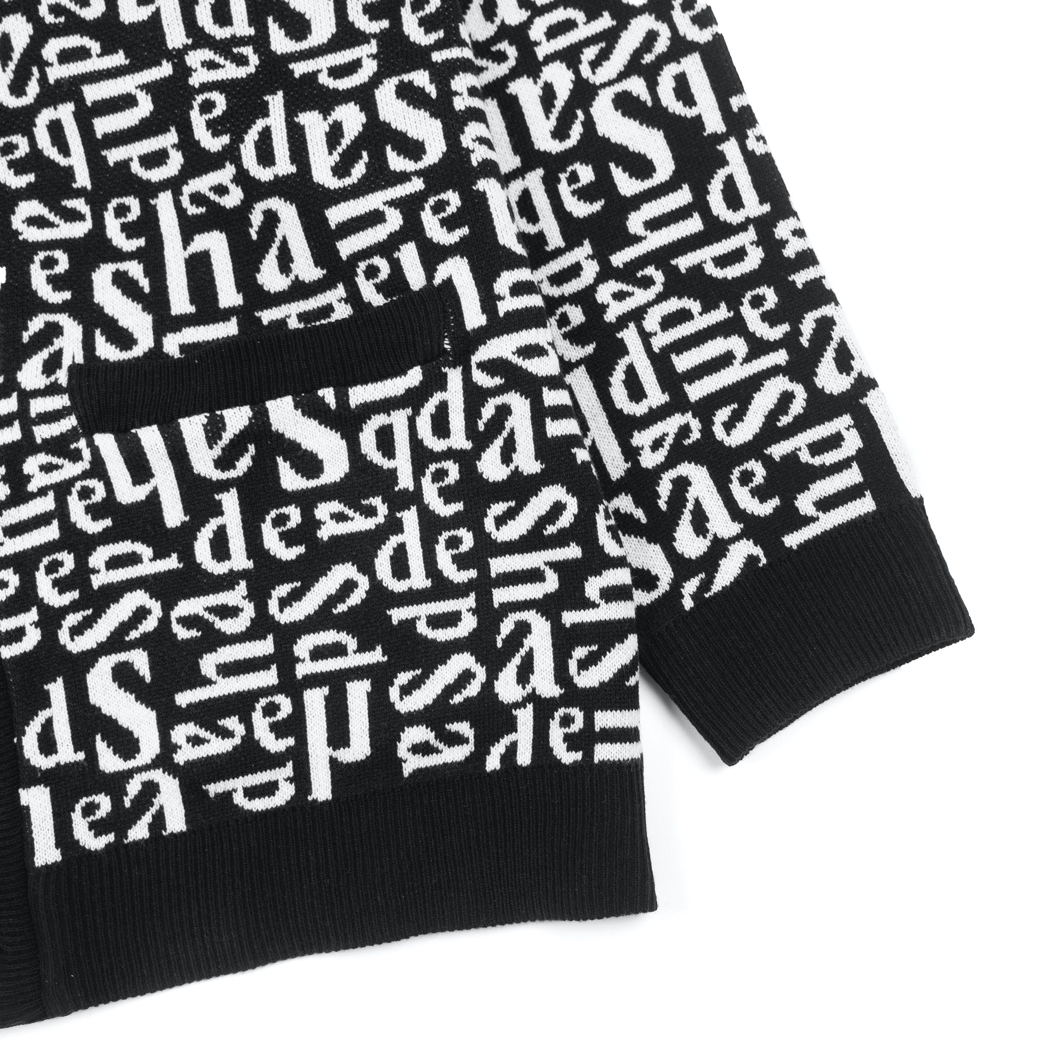 ALPHABETIC CARDIGAN