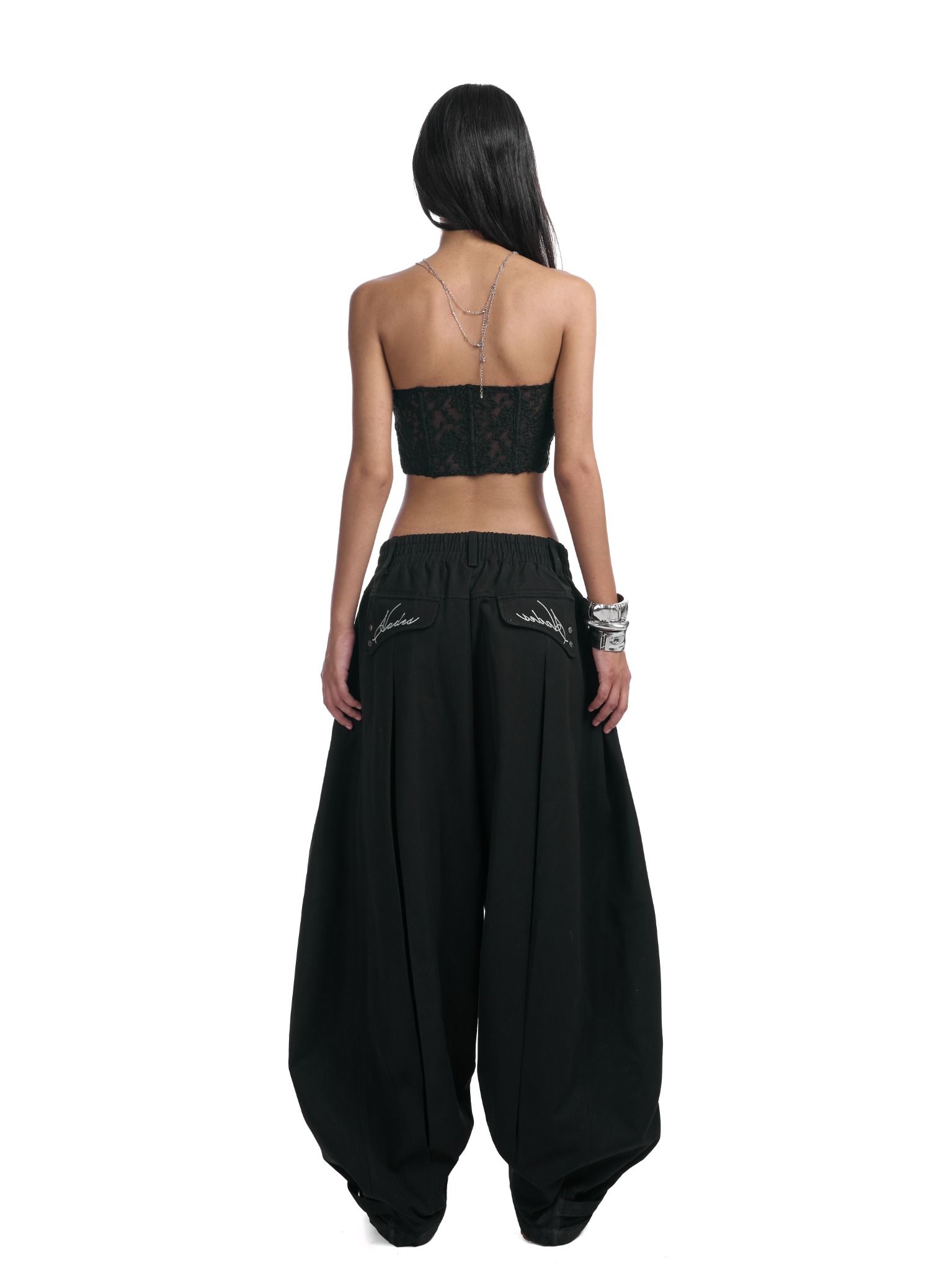 HADES VANDROS KHAKI PANTS - BLACK