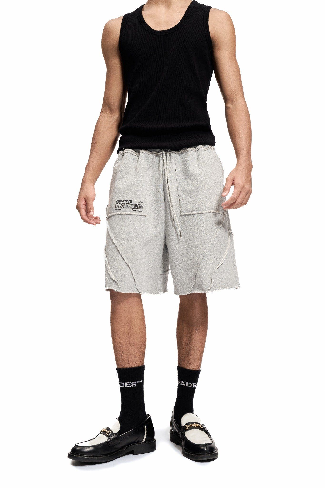 HADES FRAYED EDGE SHORTS
