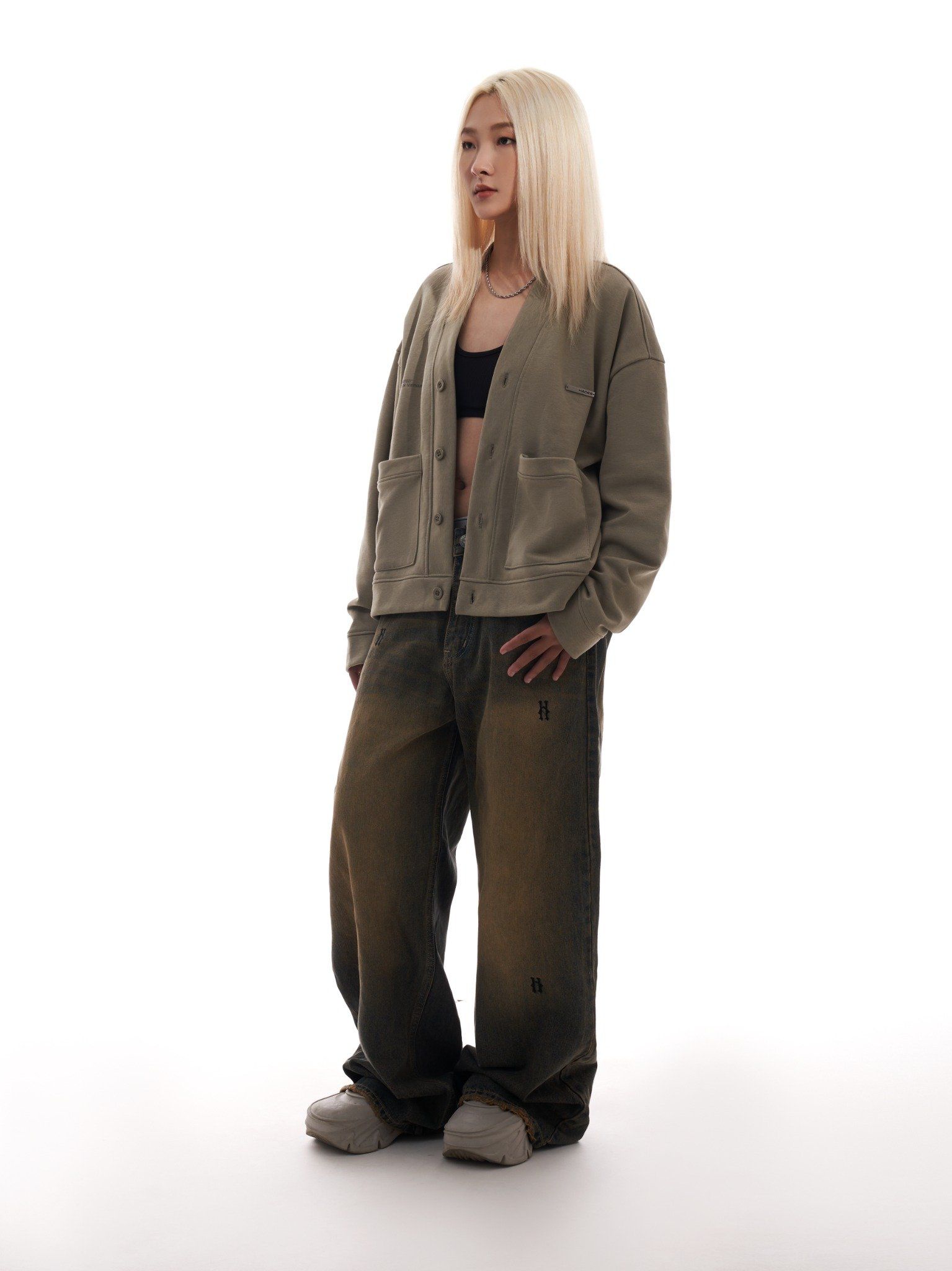 NEGATIVITY HIDE CARDIGAN