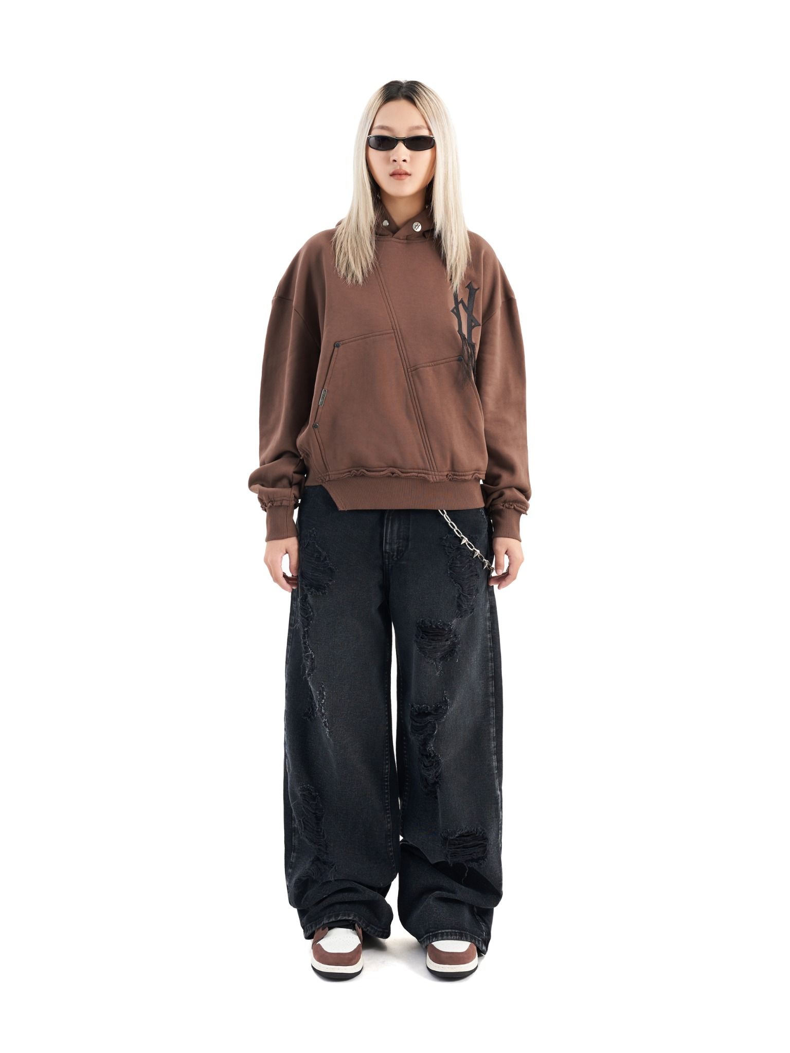 TUMBLEDOWN BOXY HOODIE
