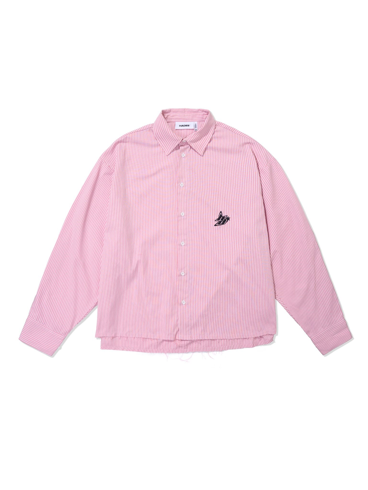HADES STRIPED PINK SHIRT