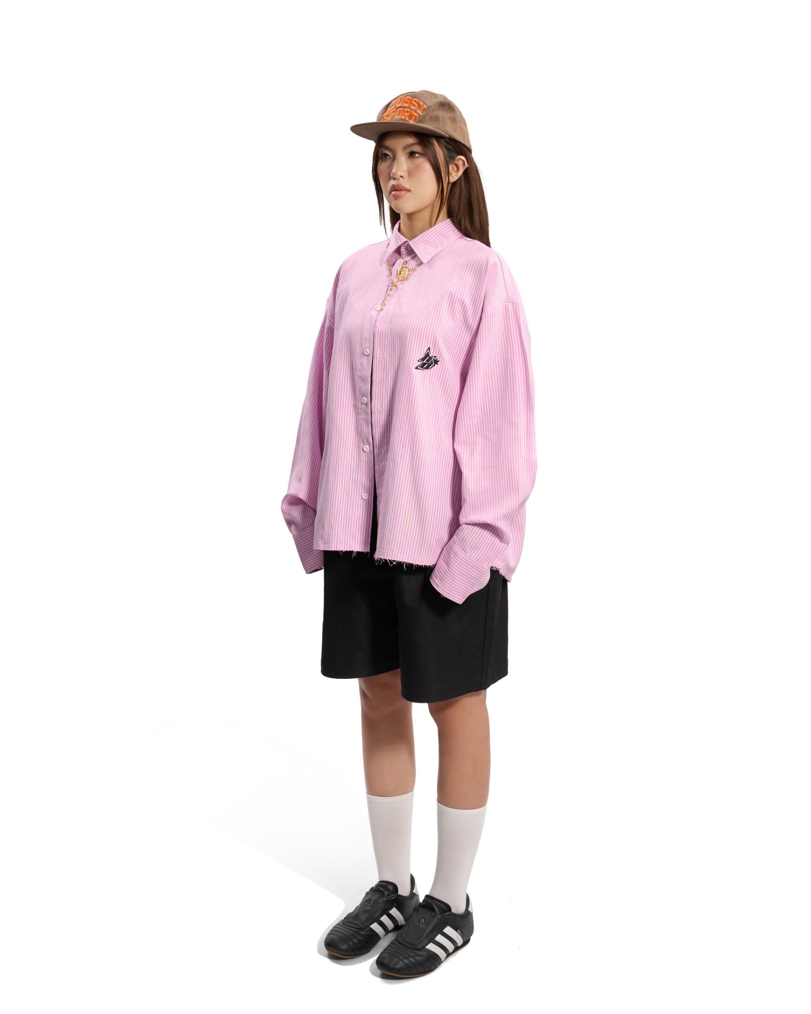 HADES STRIPED PINK SHIRT