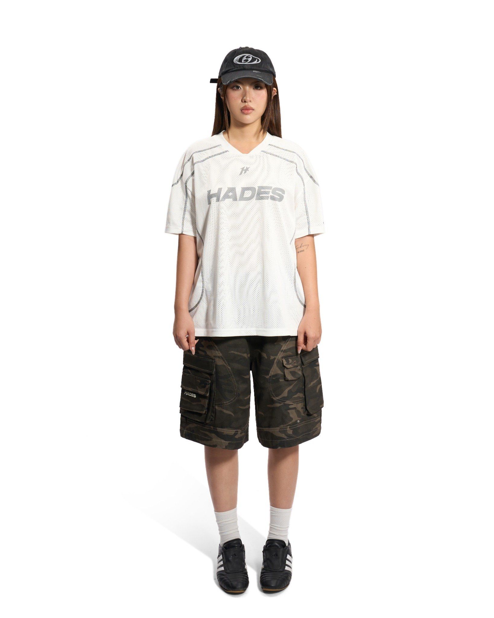 HADES LUMINOUS 2K MESH JERSEY - WHITE