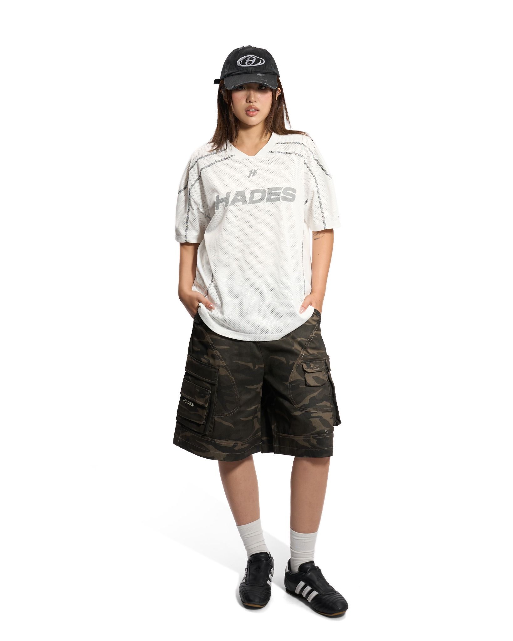HADES LUMINOUS 2K MESH JERSEY - WHITE