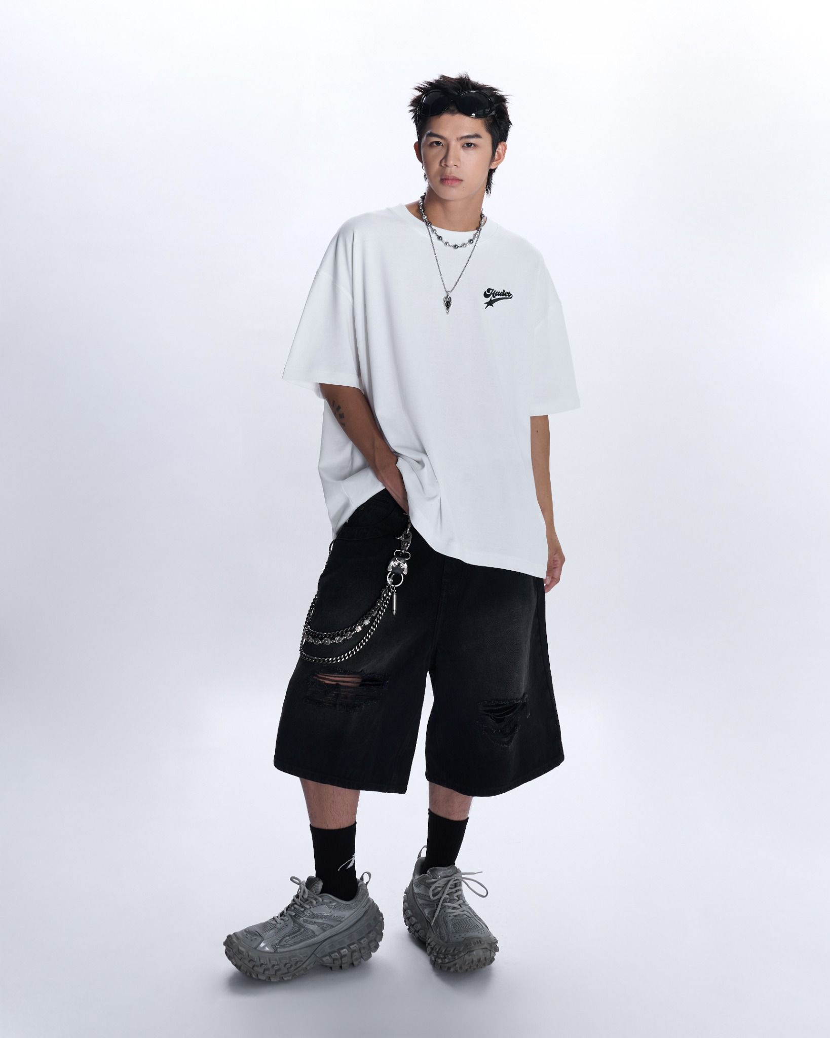 HADES SHOOTING STAR TEE - WHITE