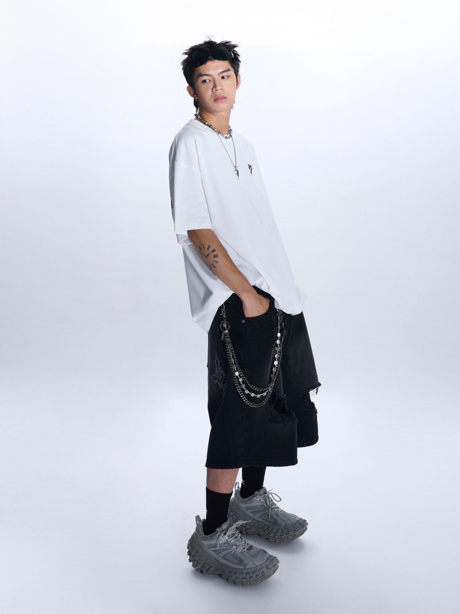 HADES SHOOTING STAR TEE - WHITE