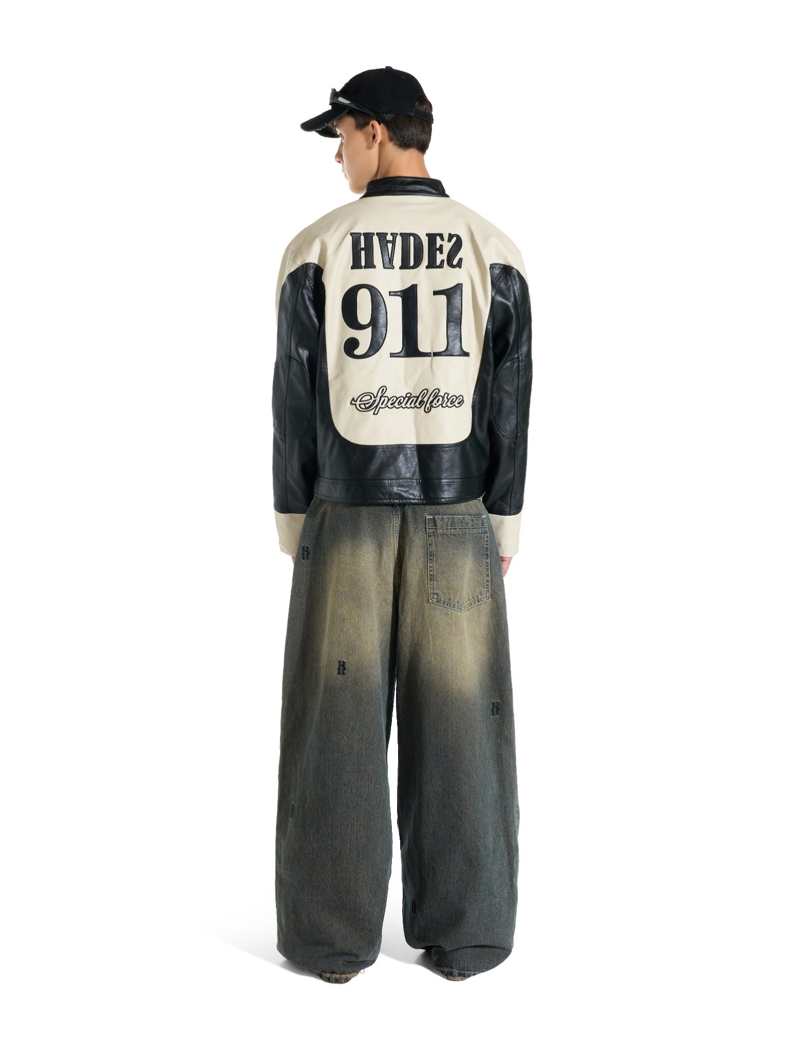 HADES 911 LEATHER JACKET