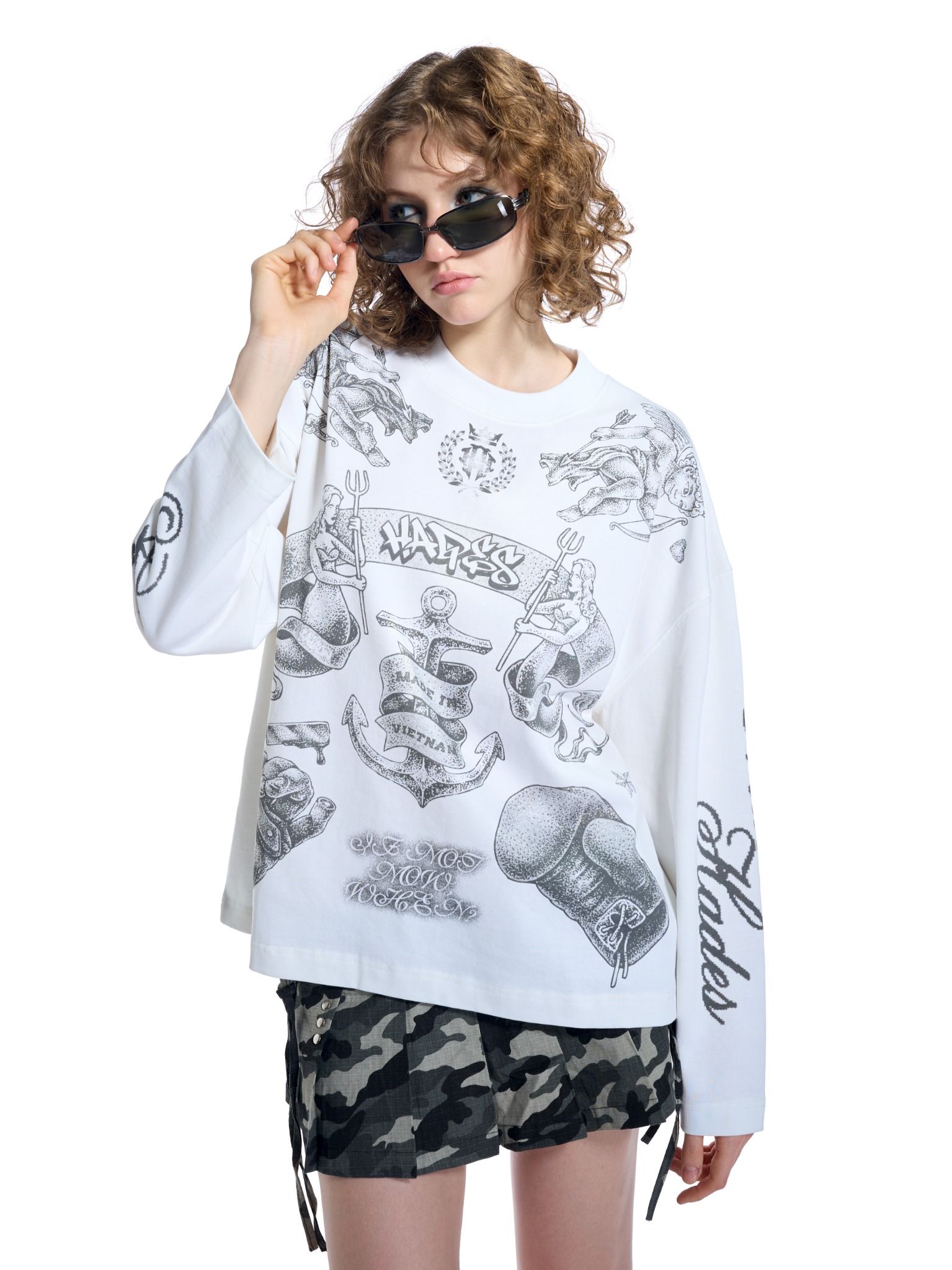 HADES TATOO FLASH LONGSLEEVE