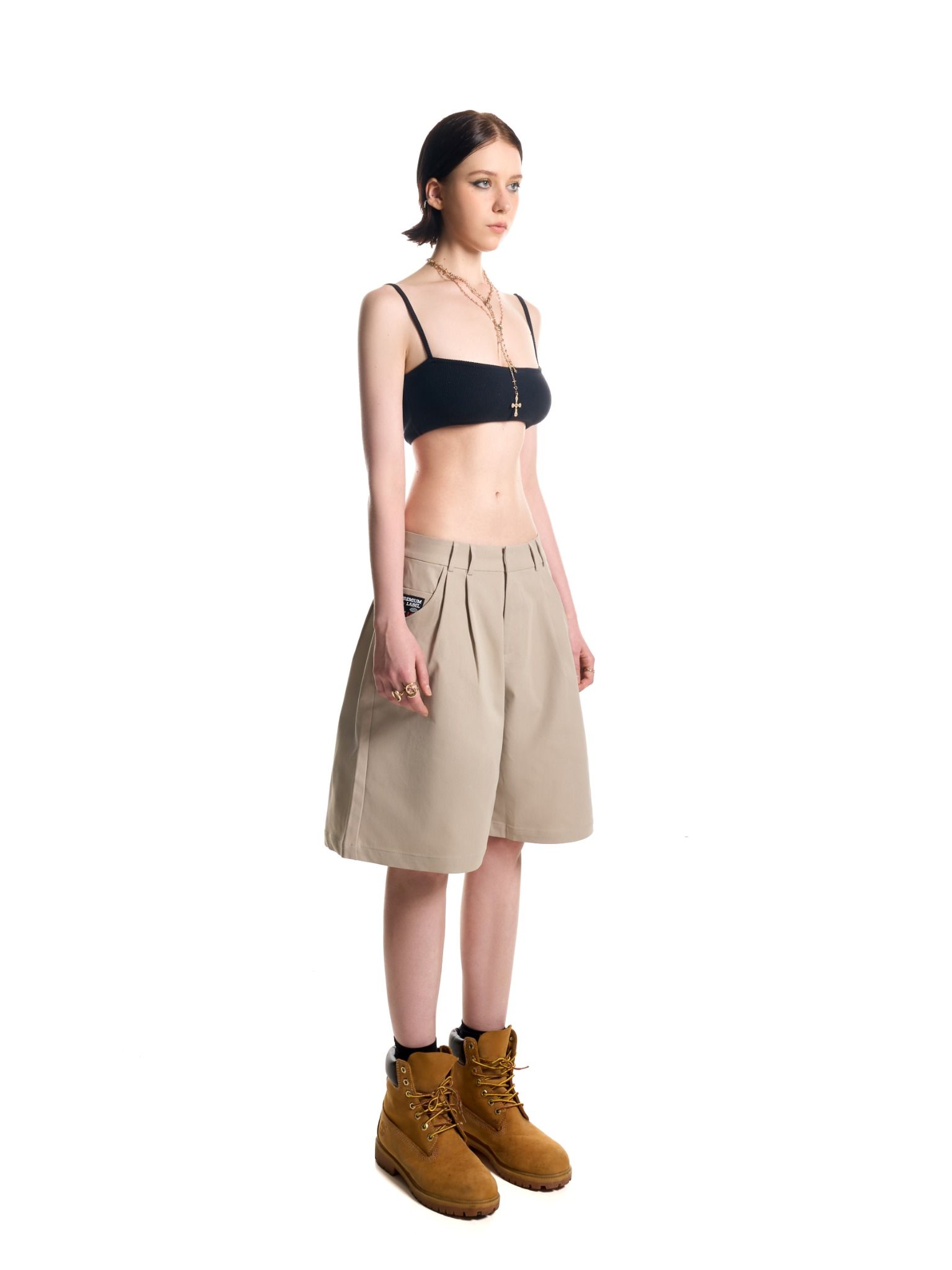 HADES PLEATED CASUAL SHORTS