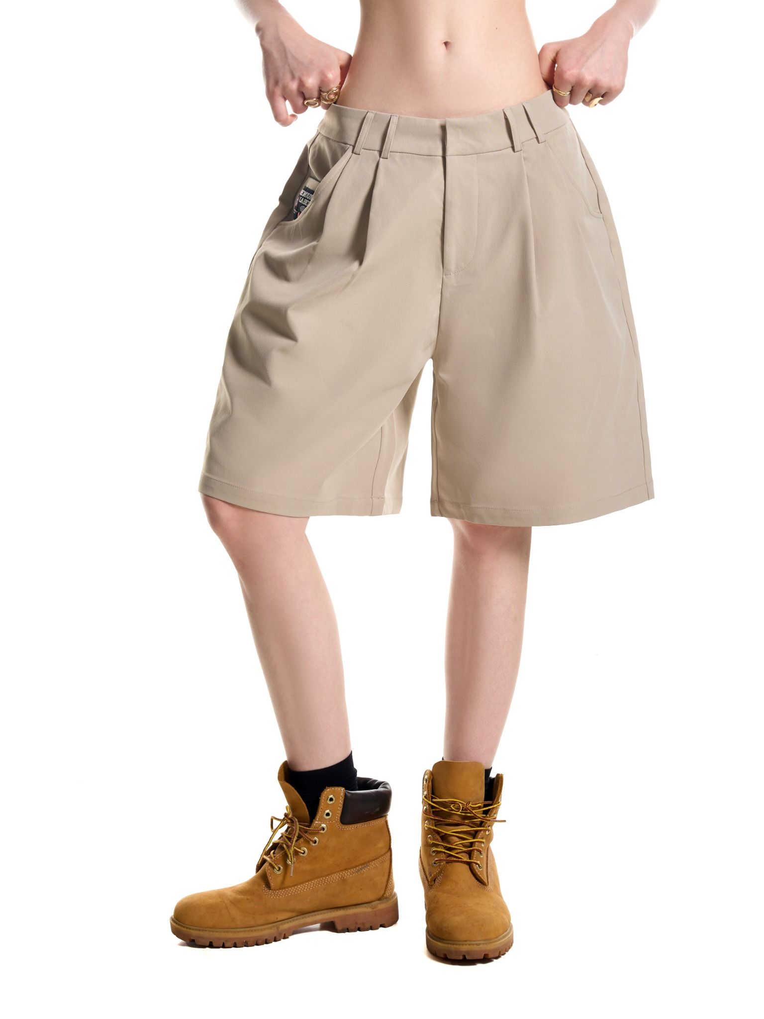 HADES PLEATED CASUAL SHORTS