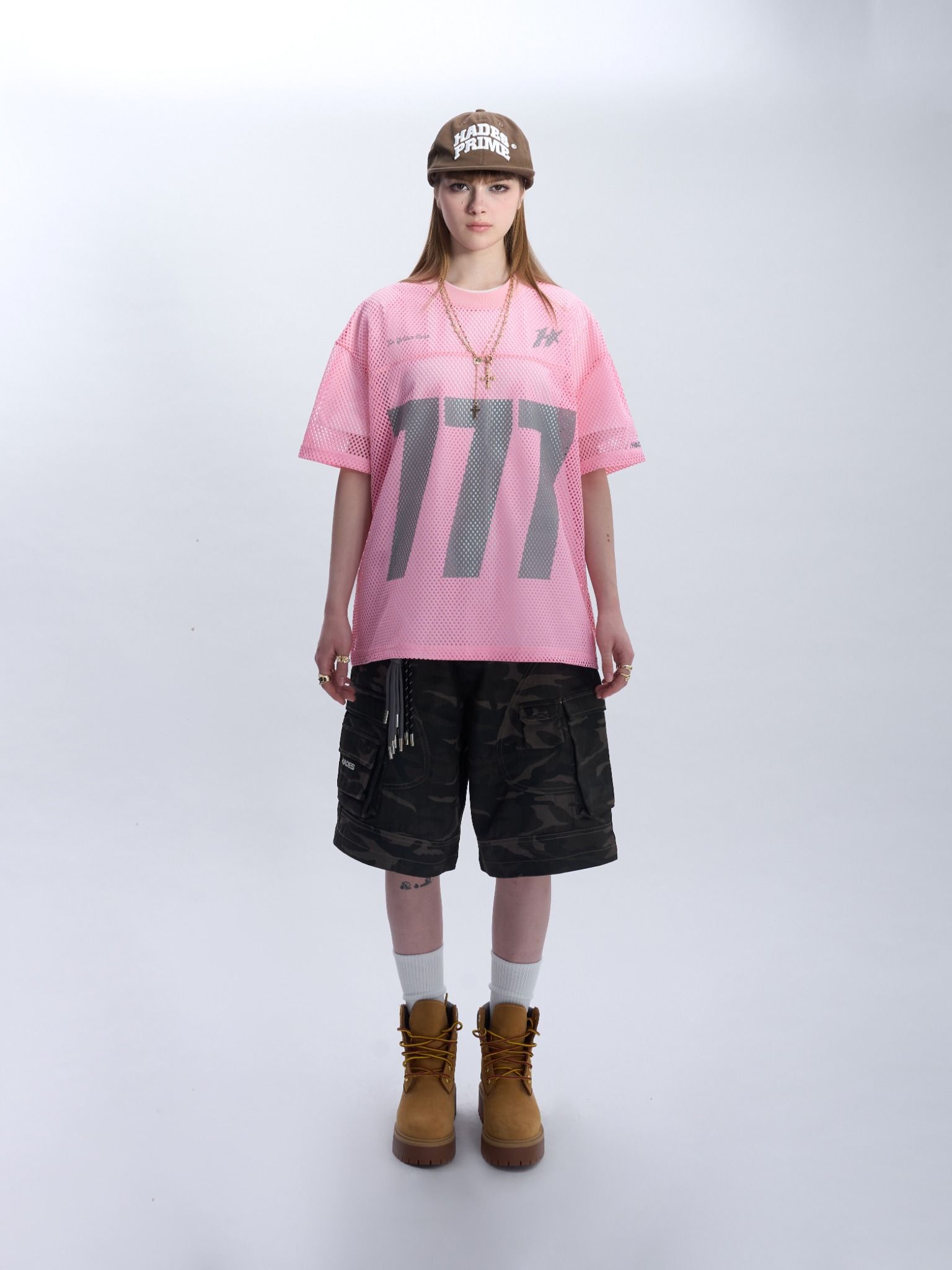 HADES 777 JERSEY MESH - PINK