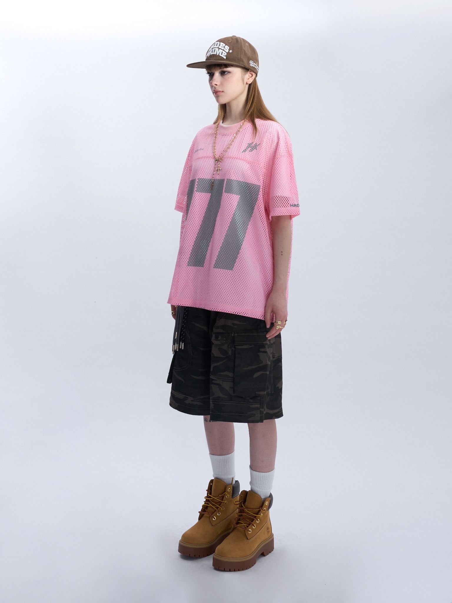 HADES 777 JERSEY MESH - PINK