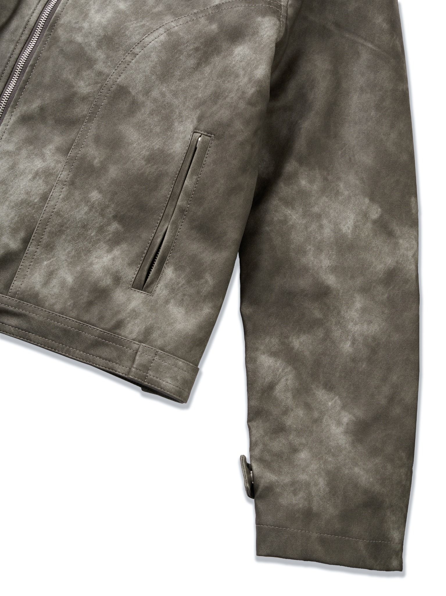 HADES BLACK WAX BIKER JACKET