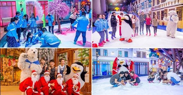COMBO 3 VÉ VÀO CỔNG SNOW TOWN