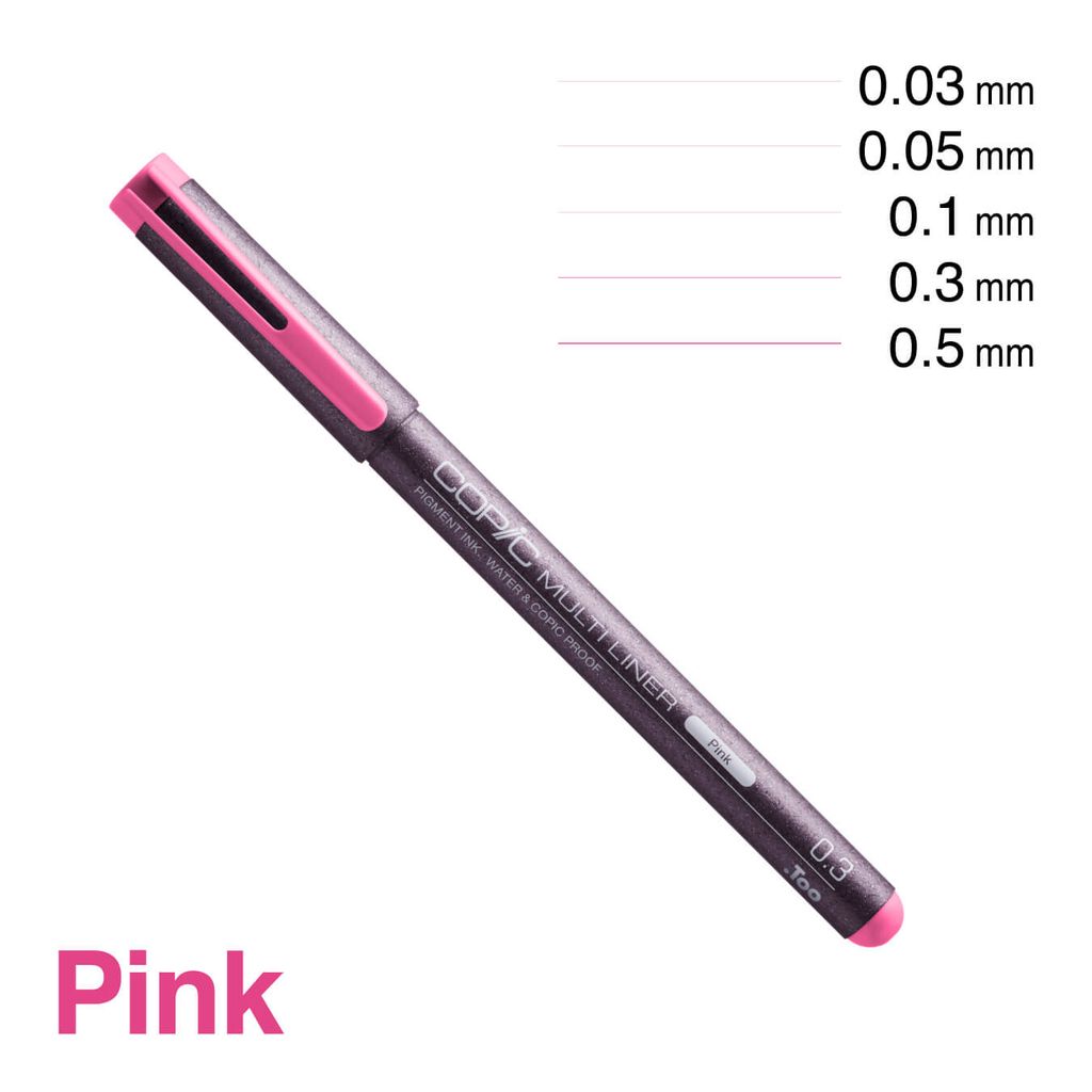 Bút kim copic Pink