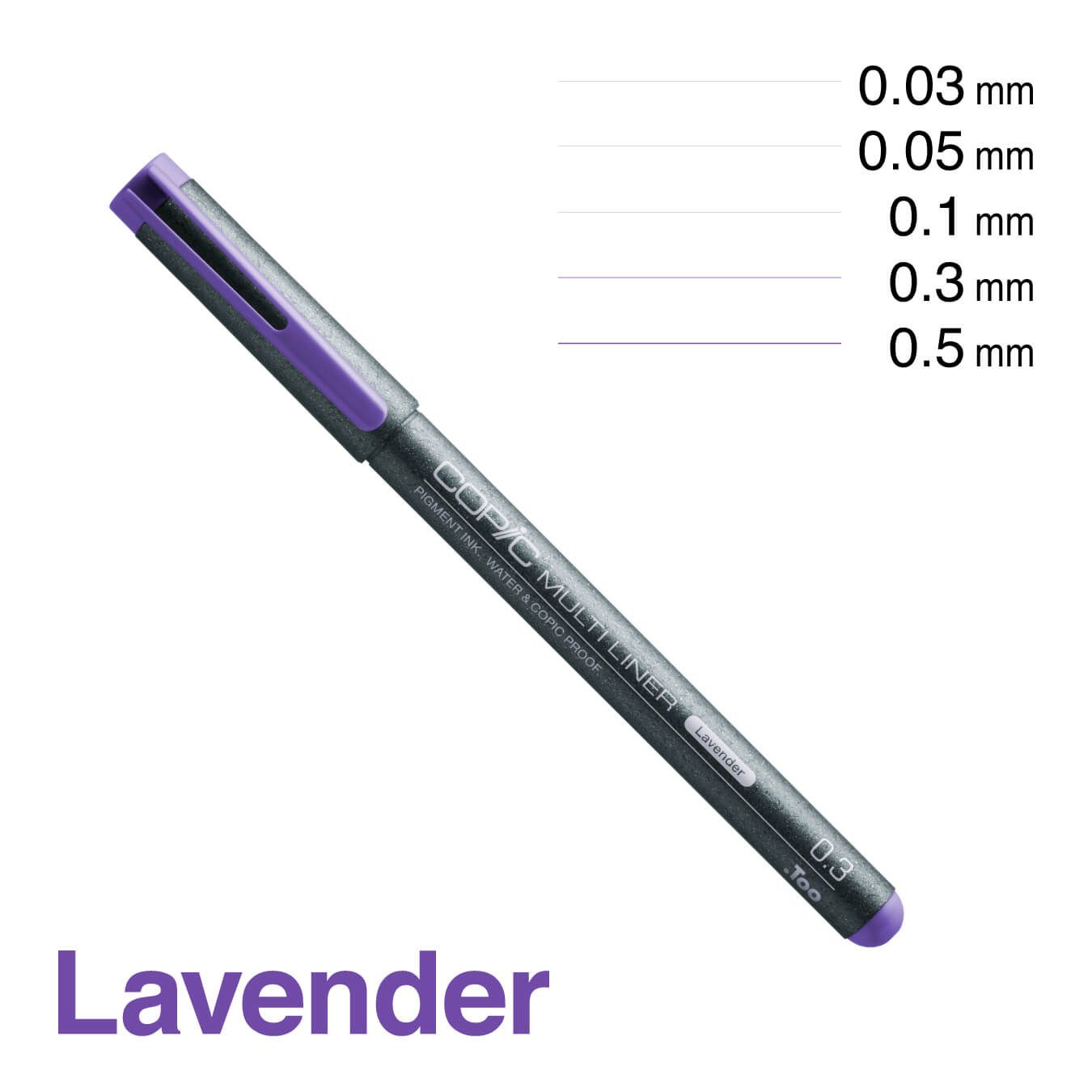 Bút kim copic Lavender