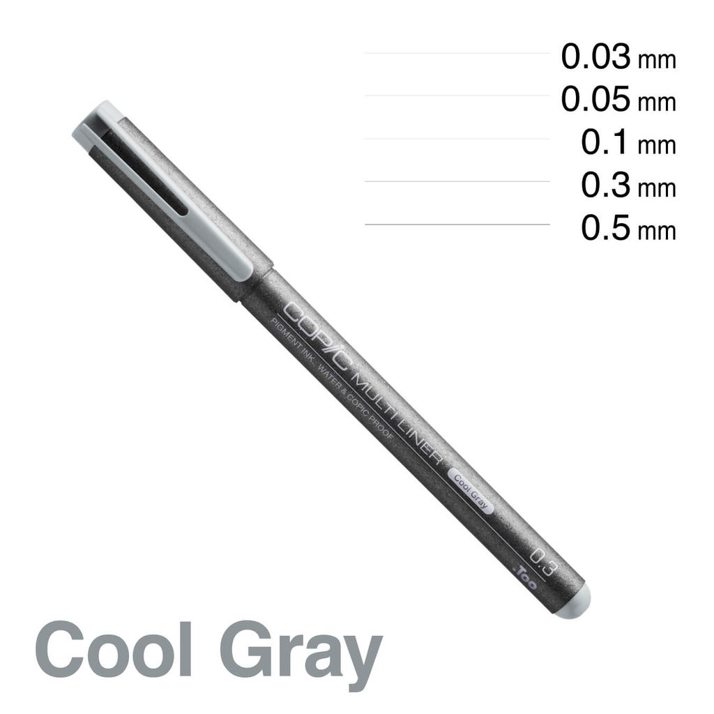 Bút kim Copic cool gray