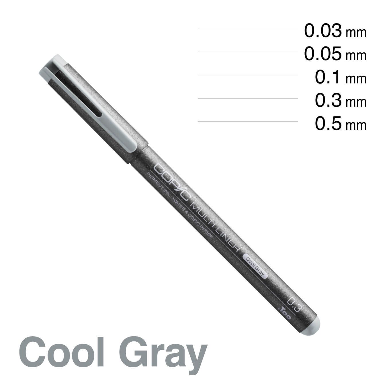 Bút kim Copic cool gray