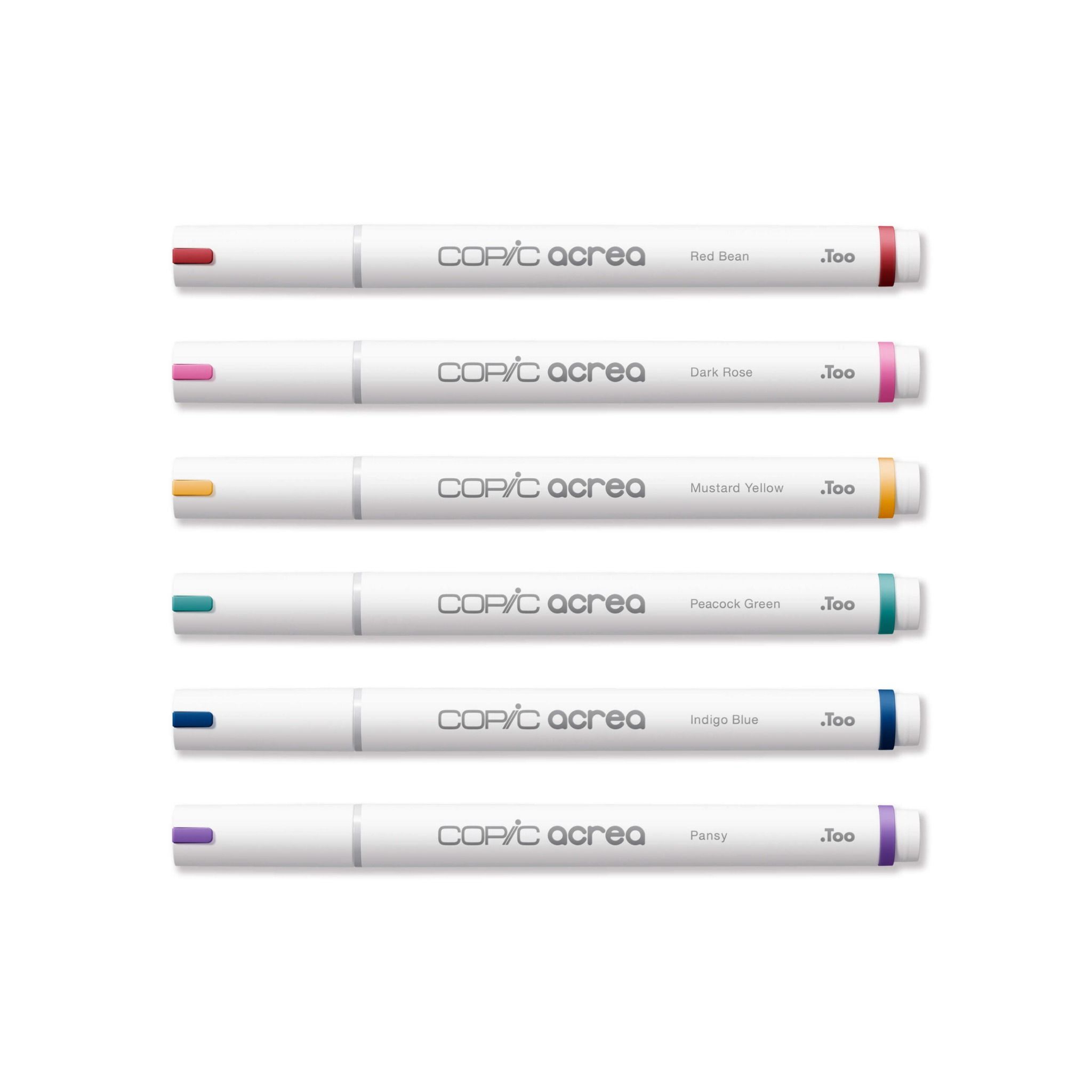 Bộ 6 màu Copic Aclare Deep