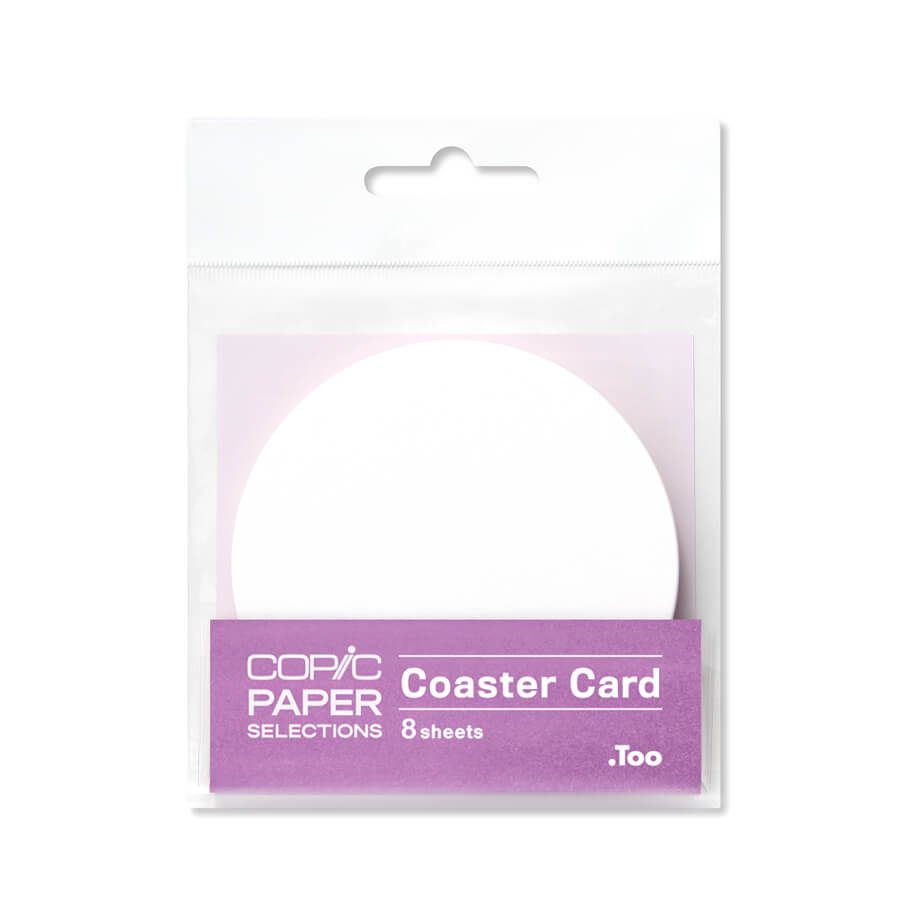 Copic paper selections Coaster card
