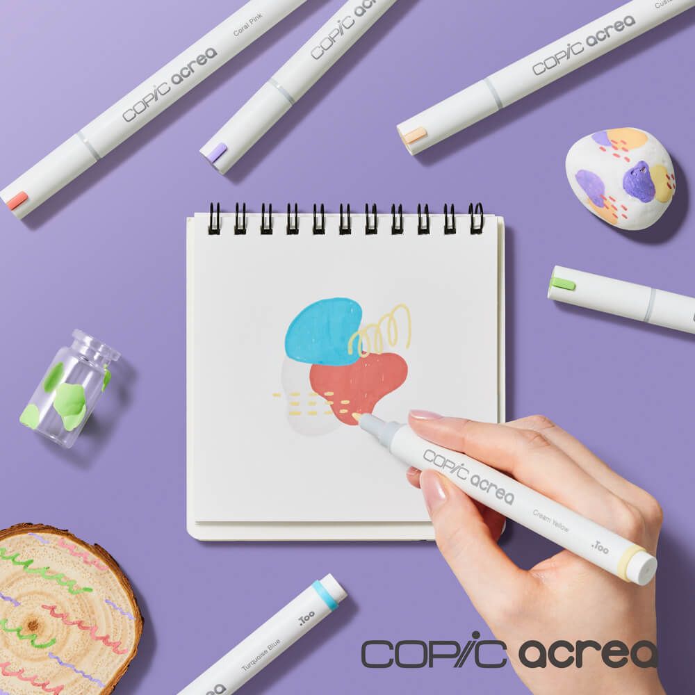Bộ 6 màu Copic Acrea light