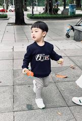 Áo nỉ kid Lc cá vằn siêu to