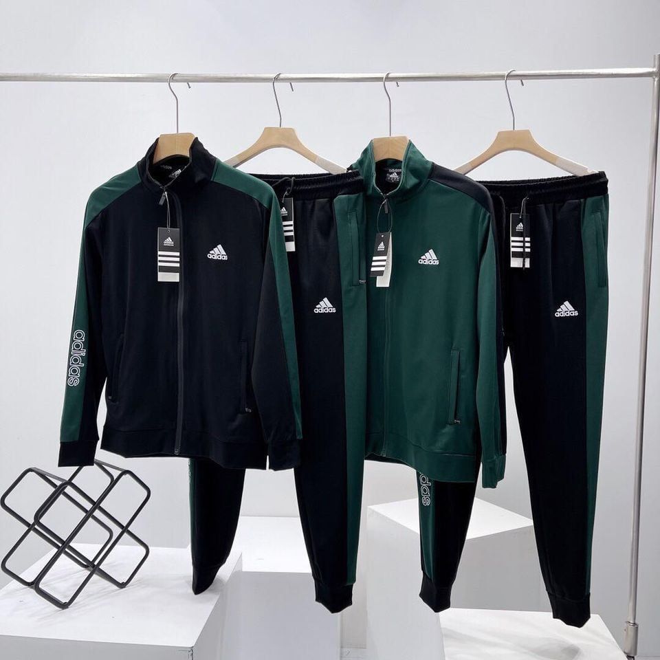 Bộ thể thao Adidas khoá kéo siêu cấp