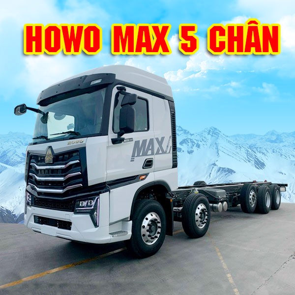 Howo MAX 5 Chân 400 HP