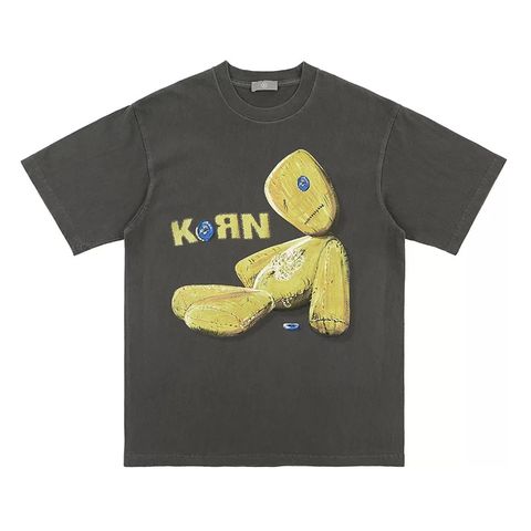 FG®️| KORN VINTAGE WASH UNISEX T-SHIRT FG E579