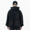 FG ™️| ÁO HOODIE OVERSIZE TRÙM ĐẦU WASH COTTON MÀU CỔ ĐIỂN FG SW063