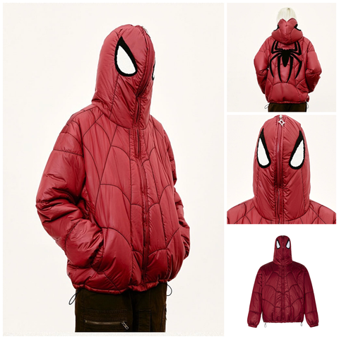 MADE ™️| ÁO KHOÁC PHAO SPIDER MEN UNISEX MADE 230786