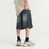 INF ™️| QUẦN SHORT DENIM RÁCH XƯỚC CÁ TÍNH INF 12375