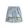 INF ™️| QUẦN SHORT DENIM RÁCH XƯỚC CÁ TÍNH INF 12375