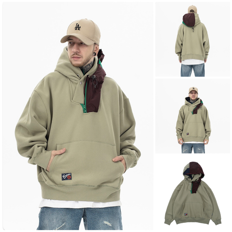 FG ™️| ÁO KHOÁC HOODIE OVERSIZE MŨ TRÙM  FG K384