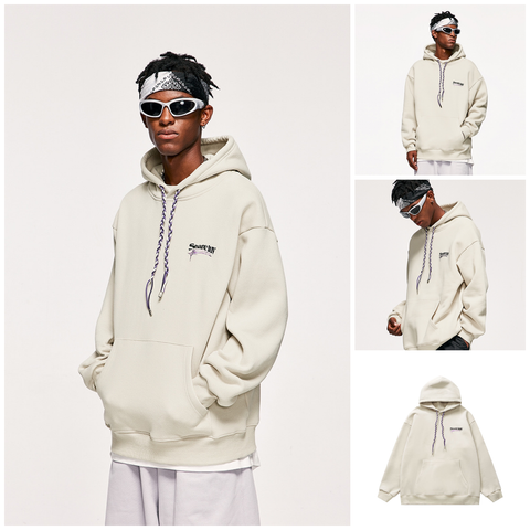 INF ™️| ÁO HOODIE TRÙM ĐẦU DÁNG RỘNG BỆN DÂY INF 4322