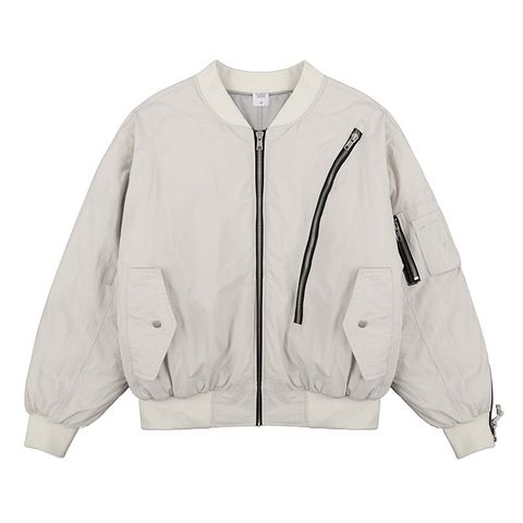 FG ™️| ZIPPER COTTON CLOTHING VIBE BOMBER JACKET FG P431