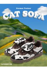 CATSOFA ™️| GIÀY SNEAKER UNISEX GALAXY COW TĂNG CHIỀU CAO X CAT&SOFA CS55