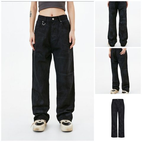 MADE ™️| QUẦN JEANS ỐNG SUÔNG ĐƯỜNG PHỐ NAM NỮ MADE DY902