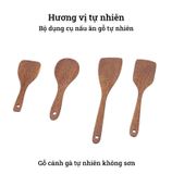 Muỗng gỗ tre BAMBOO HOME thìa xào nấu chống dính chịu nhiệt tiện lợi nhiều kích thước sản dùng trong nhà bếp nhà hàng