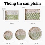 Khay khảm Việt Nam BAMBOO HOME tinh xảo nhiều hình dáng kích thước dừng trong gia đình , nhà hàng , khách sạn cao cấp